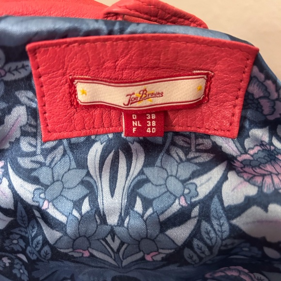 Joe Browns pink leather motorcycle jacket - Picture 12 of 13